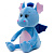 Мягкая игрушка Дракон Uno синий Kult of toys